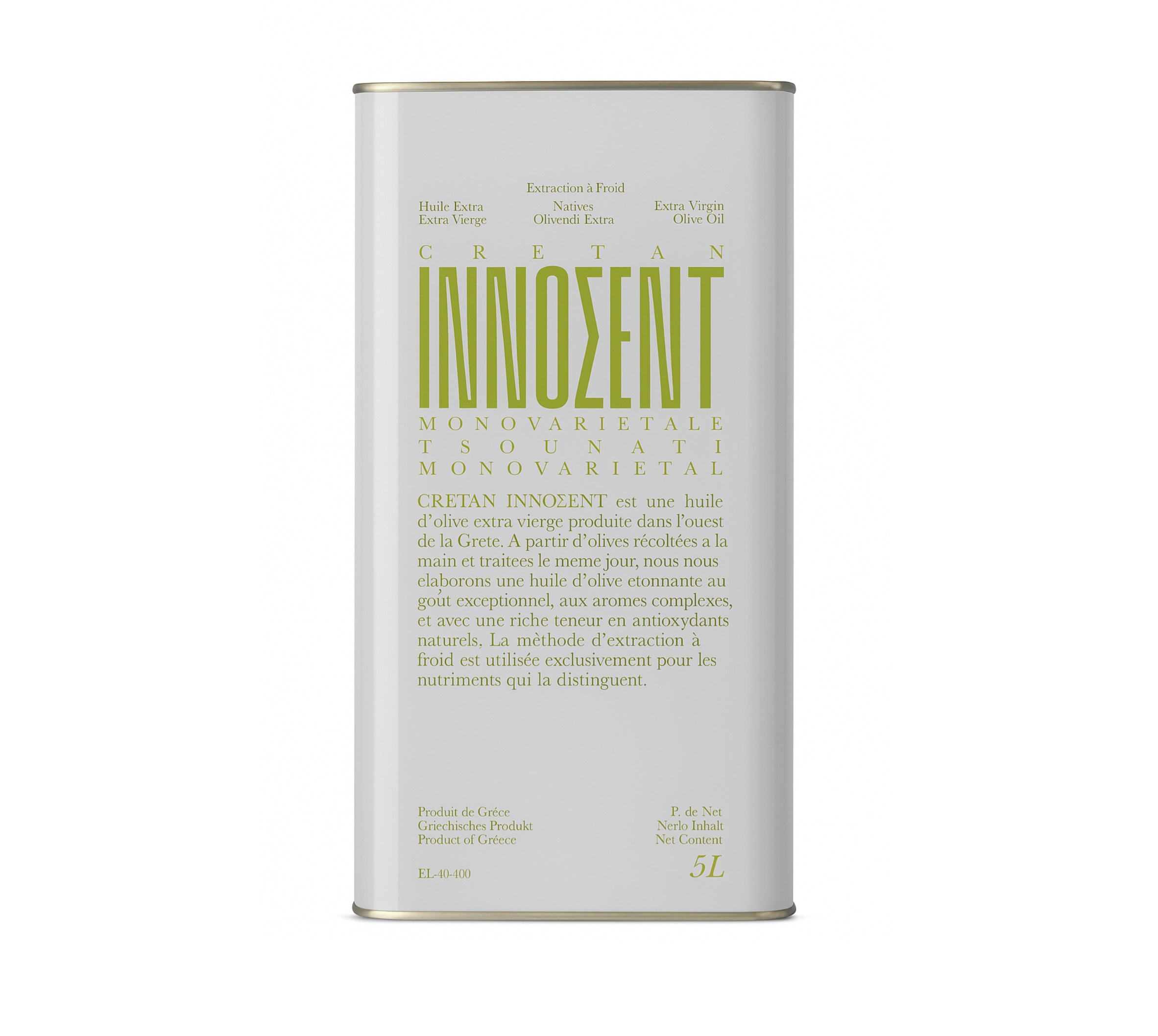 Extra Virgin Olive Oil 5 L